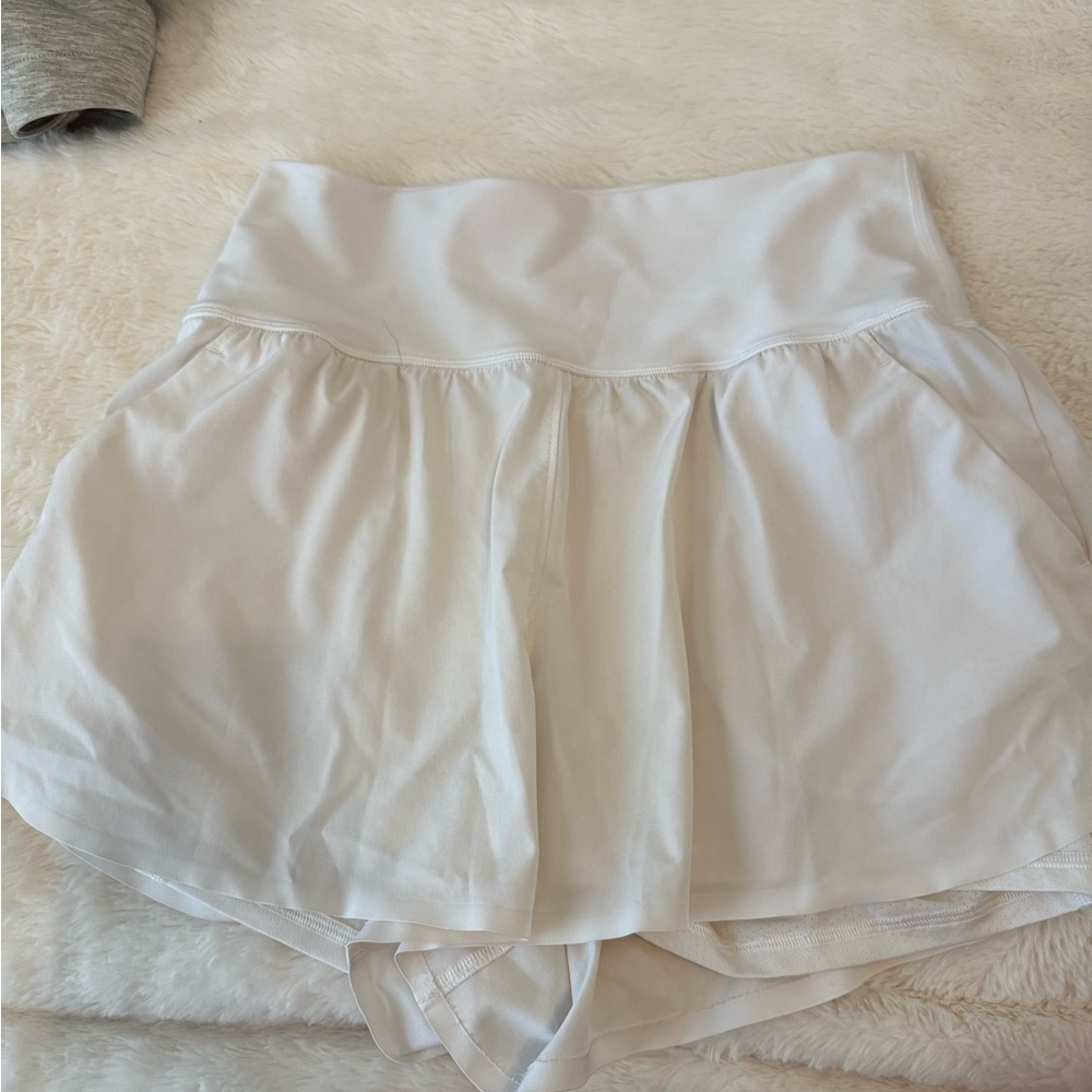 Abercrombie & Fitch White Skort